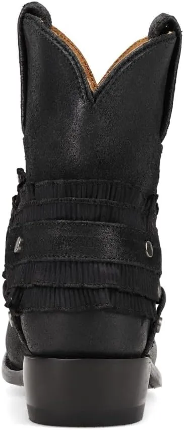 Frye Women's Billy Harness Ruffle Boot