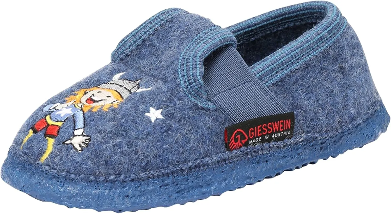 Giesswein Boy's Low-Top Sneakers Slippers, Bleu 547 Capriblau, Womens 12