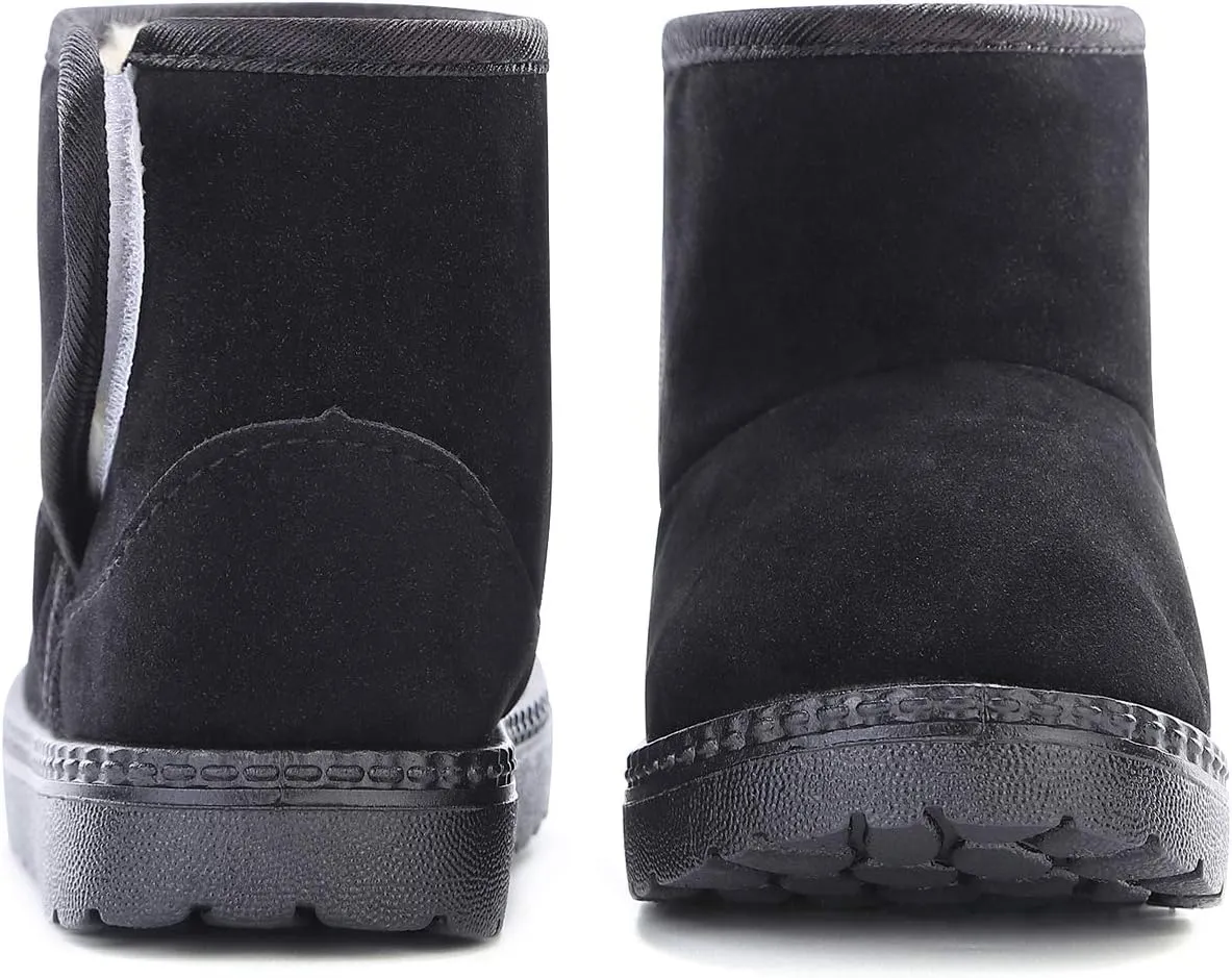 Girls Boys Warm Winter Boots Kids Outdoor Snow Boots(Toddler/Little Kid)