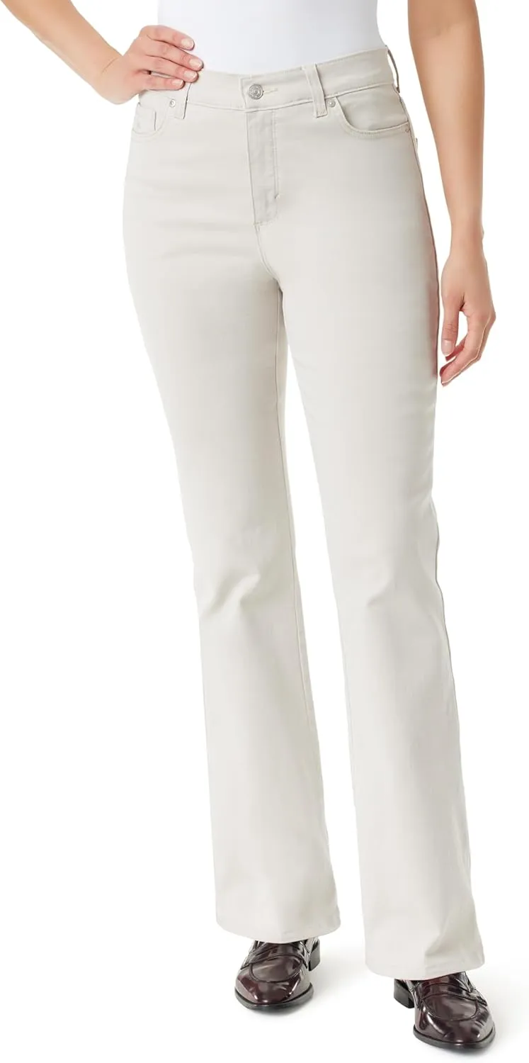 Gloria Vanderbilt Women's Amanda High Rise Boot Cut Jean Standard