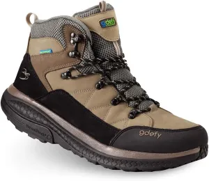 Gravity Defyer G-DEFY Sierra Waterproof Men’s Hiking Boot | VersoShock Technology for Pain Associated with Walking | Prolonged Standing | Arch Support | Free Custom Orthotic