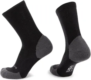 GRIP6 Crew Socks - Merino Wool Socks Made in the USA, Lightweight Wool Hiking Socks, Crew Socks for Men and Women