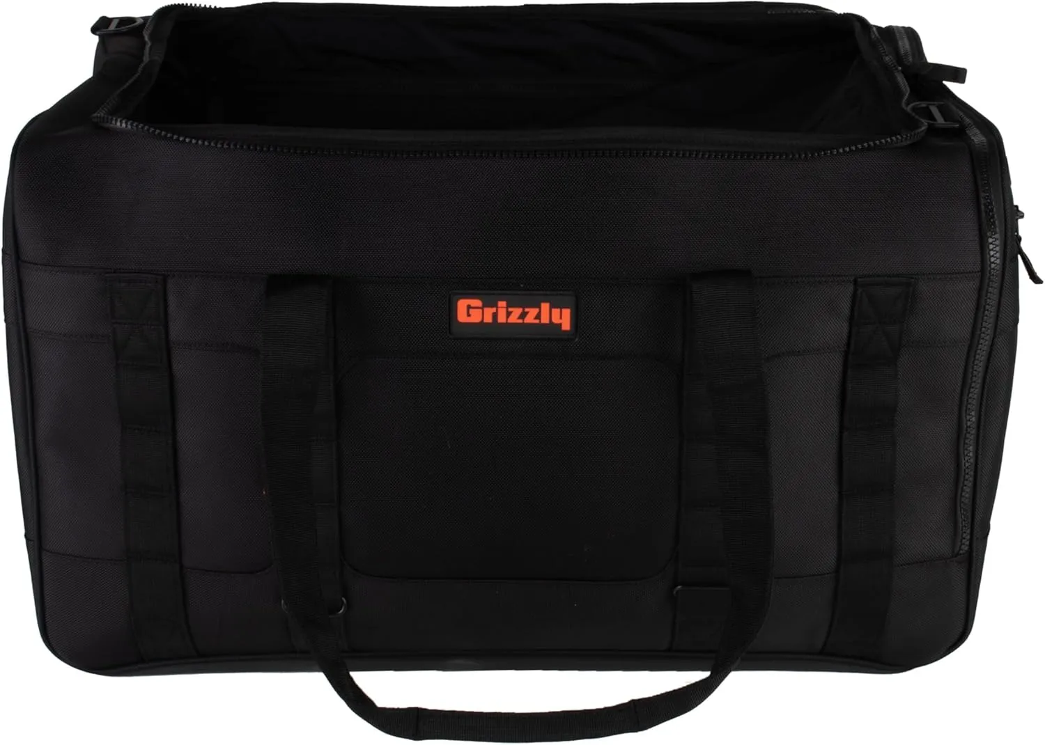 Grizzly Duffle 100 | Heavy-Duty Construction | Water Resistant Base | 100L Capacity | Large Storage Pocket | Blackout