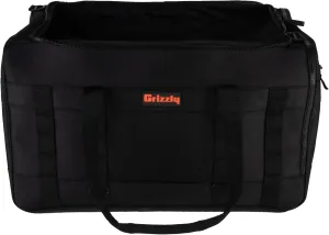 Grizzly Duffle 100 | Heavy-Duty Construction | Water Resistant Base | 100L Capacity | Large Storage Pocket | Blackout