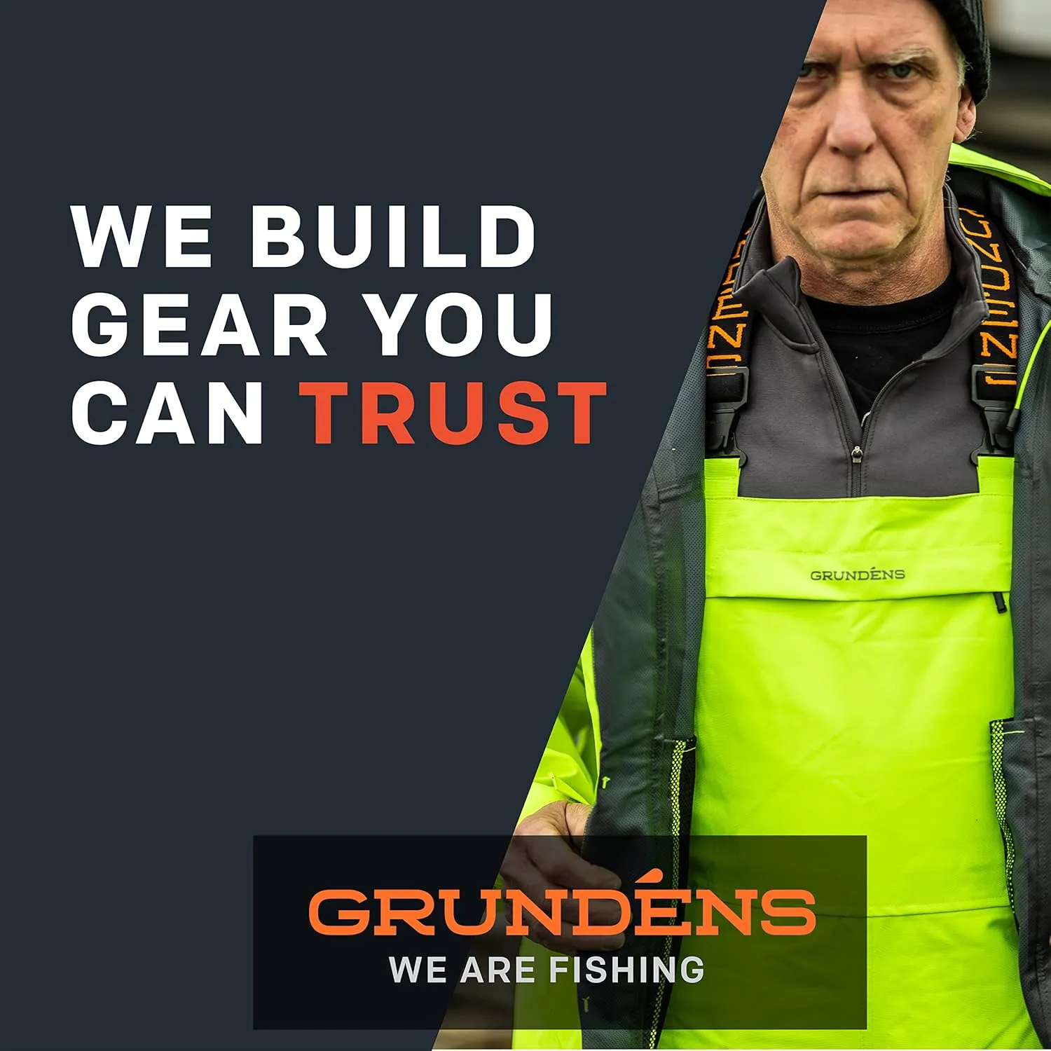Grundens Men's Full Share CSA Bib | Waterproof, Breathable