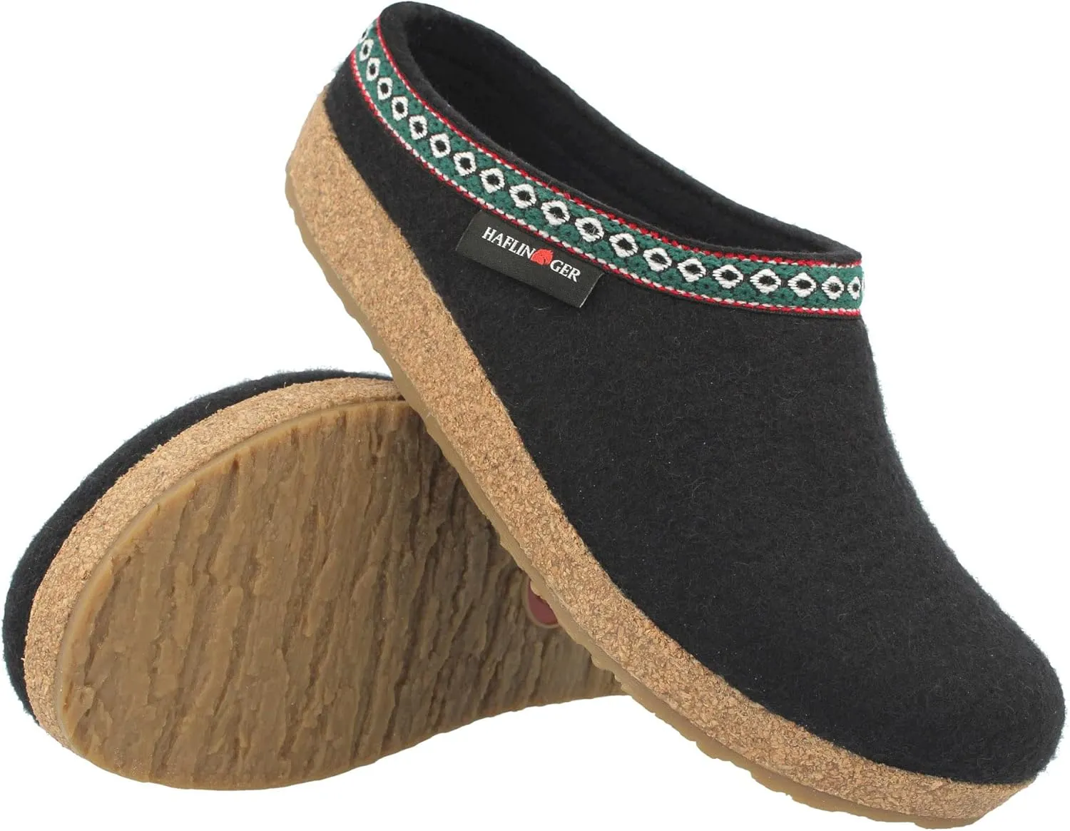 HAFLINGER GZ Felt Clogs Mules Shoes Unisex