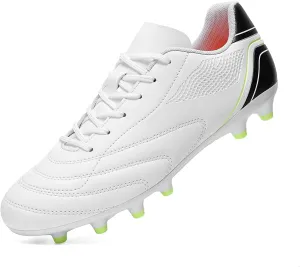 HaloTeam Soccer Shoes Mens Cleats Outdoor Professional Training Turf Football Boots Breathable Athletic Sneaker for AG/FG