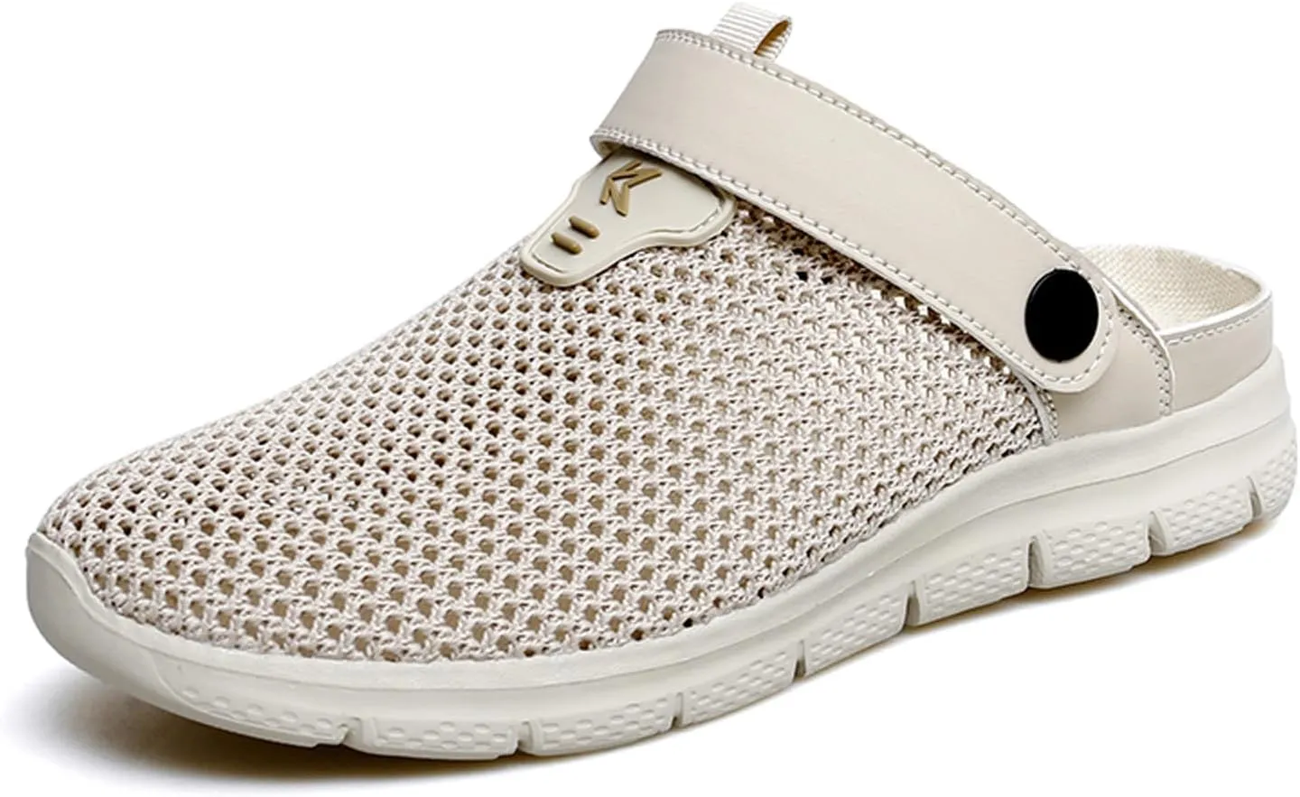 ihinzry Men's Women's Garden Clogs Hollow Mesh Clog Indoor Outdoor Slippers Nurse Work Mules
