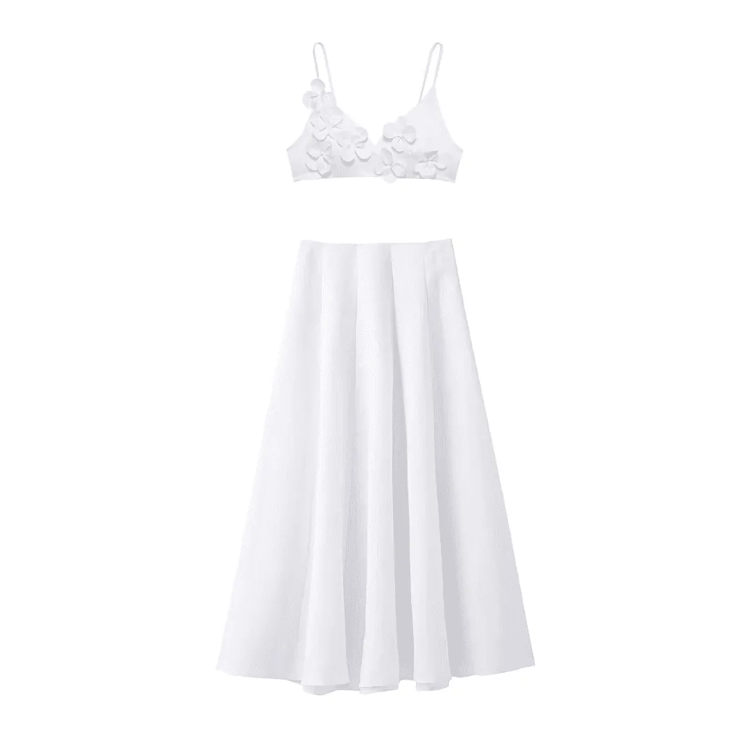 Isabella Satin Blossom Set