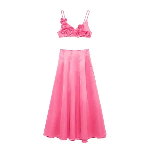 Isabella Satin Blossom Set