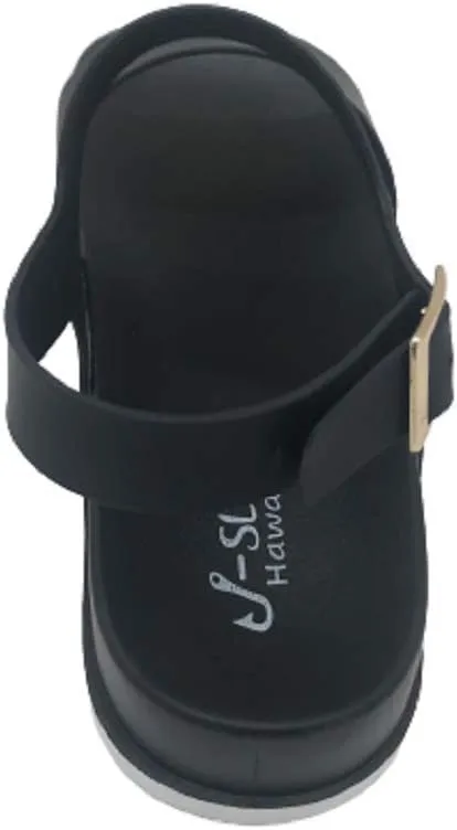 J-Slips Classy Sandals for Women - Comfortable Summer Sandals with Adjustable Buckle, Sandalias