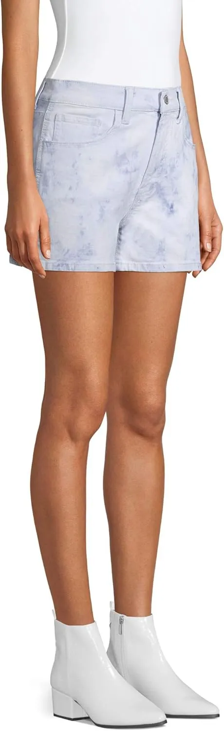 Jordache Vintage Women's Cindy Triple Needle High Rise Shorts (Acid Light Wash)