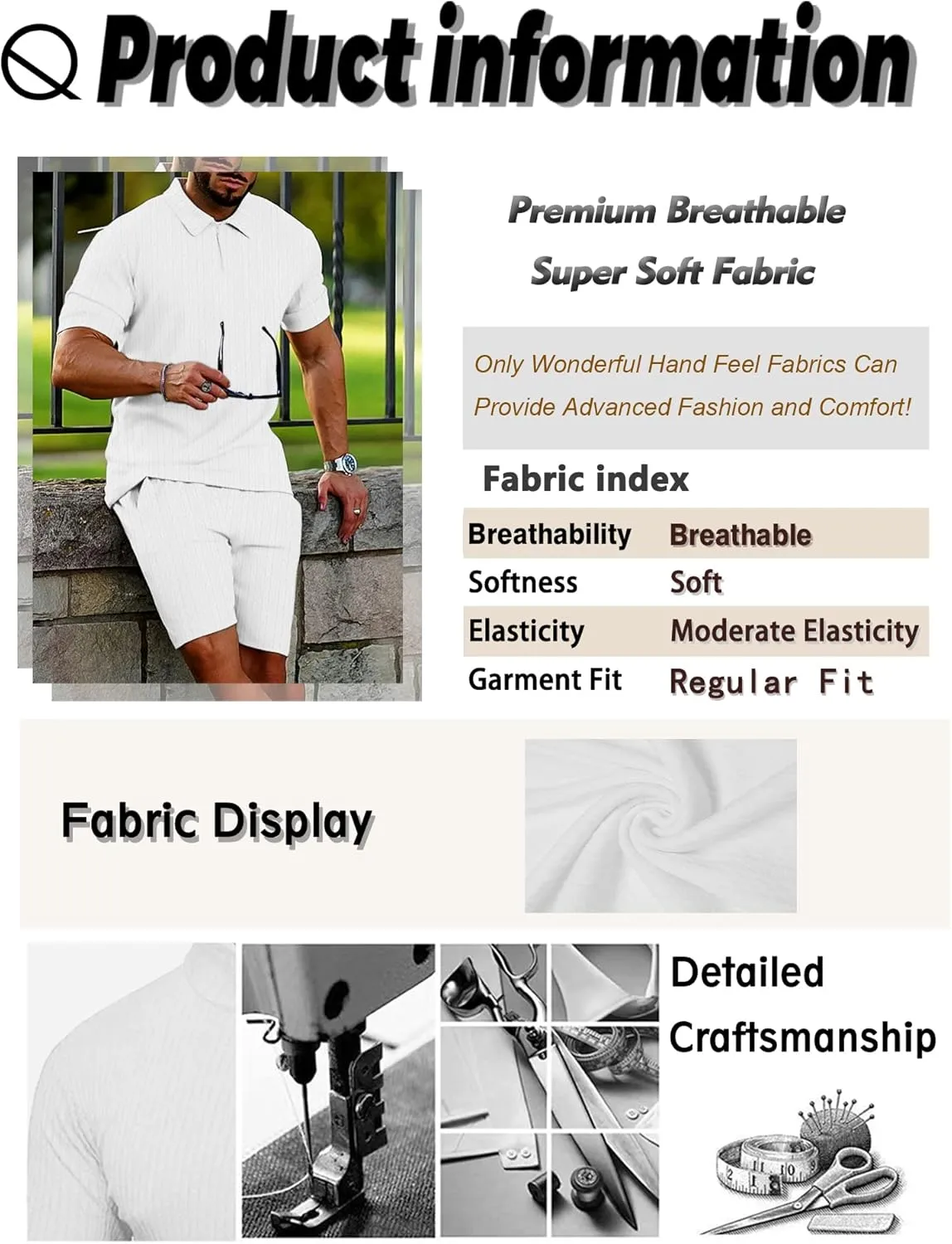 JoZorro Mens Polo Shirts and Shorts Set Tracksuit Fashion Casual Summer 2 Piece Outfits for Men