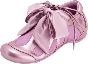 JW PEI Women's Rosie Bow Tie Low Top Sneakers