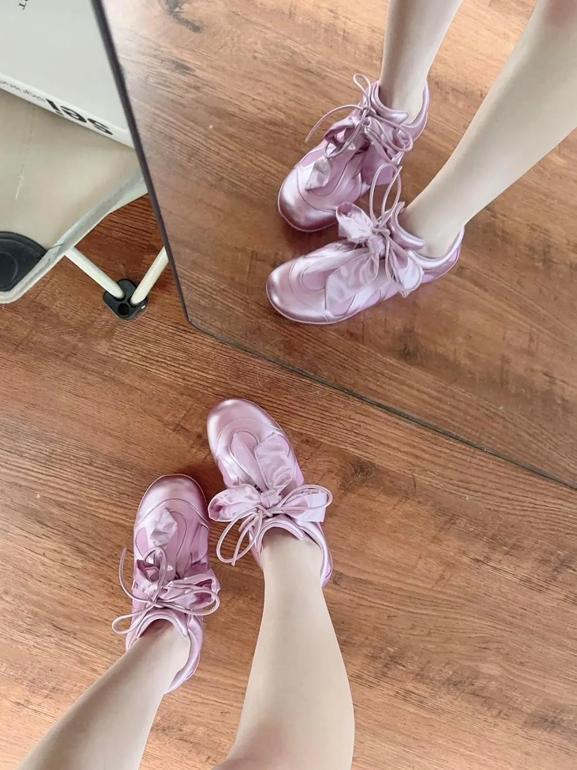 JW PEI Women's Rosie Bow Tie Low Top Sneakers