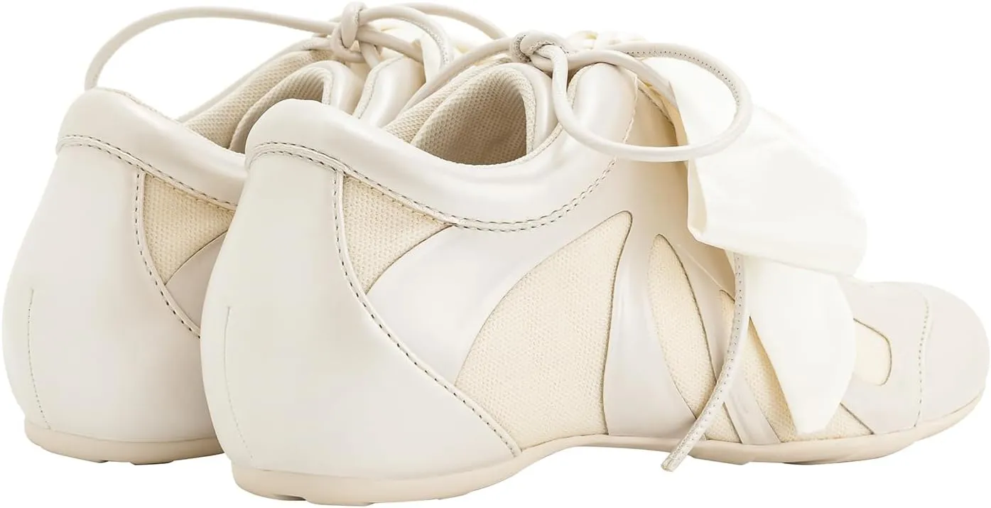 JW PEI Women's Rosie Bow Tie Low Top Sneakers