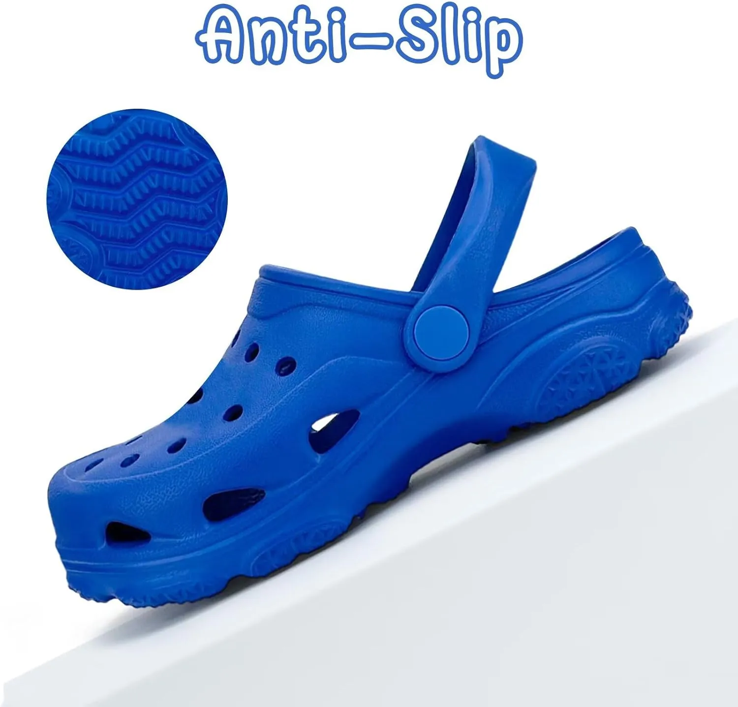 Kids and Toddlers Garden Clogs for Boys and Girls,Unisex Eva Mules for Big Kid,Little Kid,Toddler,Boy and Girl Closed Toe Slide Sandals