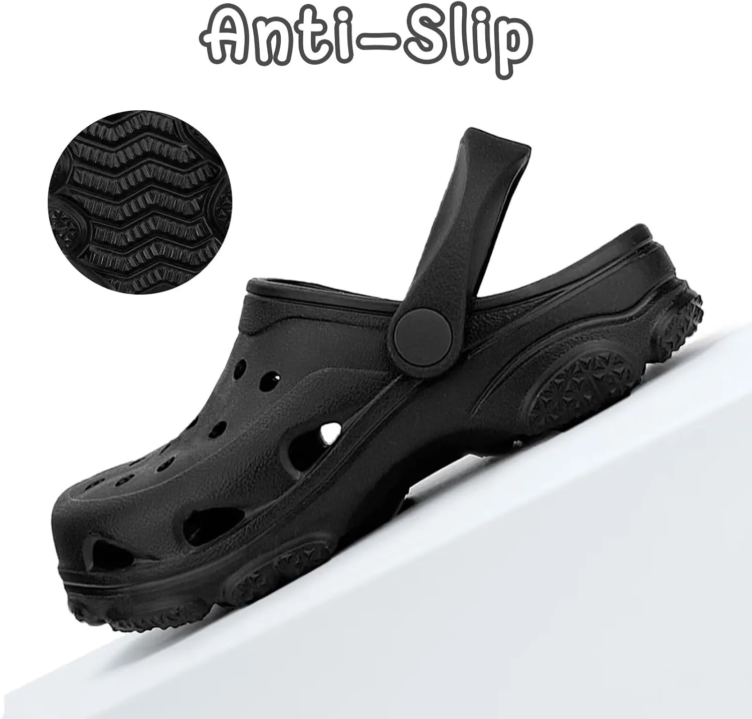 Kids and Toddlers Garden Clogs for Boys and Girls,Unisex Eva Mules for Big Kid,Little Kid,Toddler,Boy and Girl Closed Toe Slide Sandals