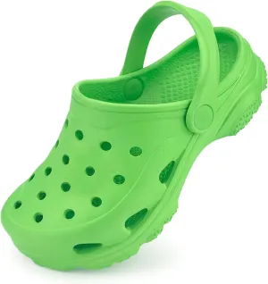 Kids and Toddlers Garden Clogs for Boys and Girls,Unisex Eva Mules for Big Kid,Little Kid,Toddler,Boy and Girl Closed Toe Slide Sandals