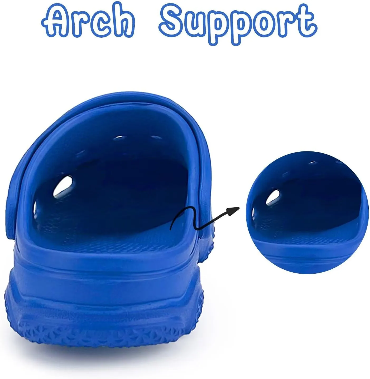 Kids and Toddlers Garden Clogs for Boys and Girls,Unisex Eva Mules for Big Kid,Little Kid,Toddler,Boy and Girl Closed Toe Slide Sandals