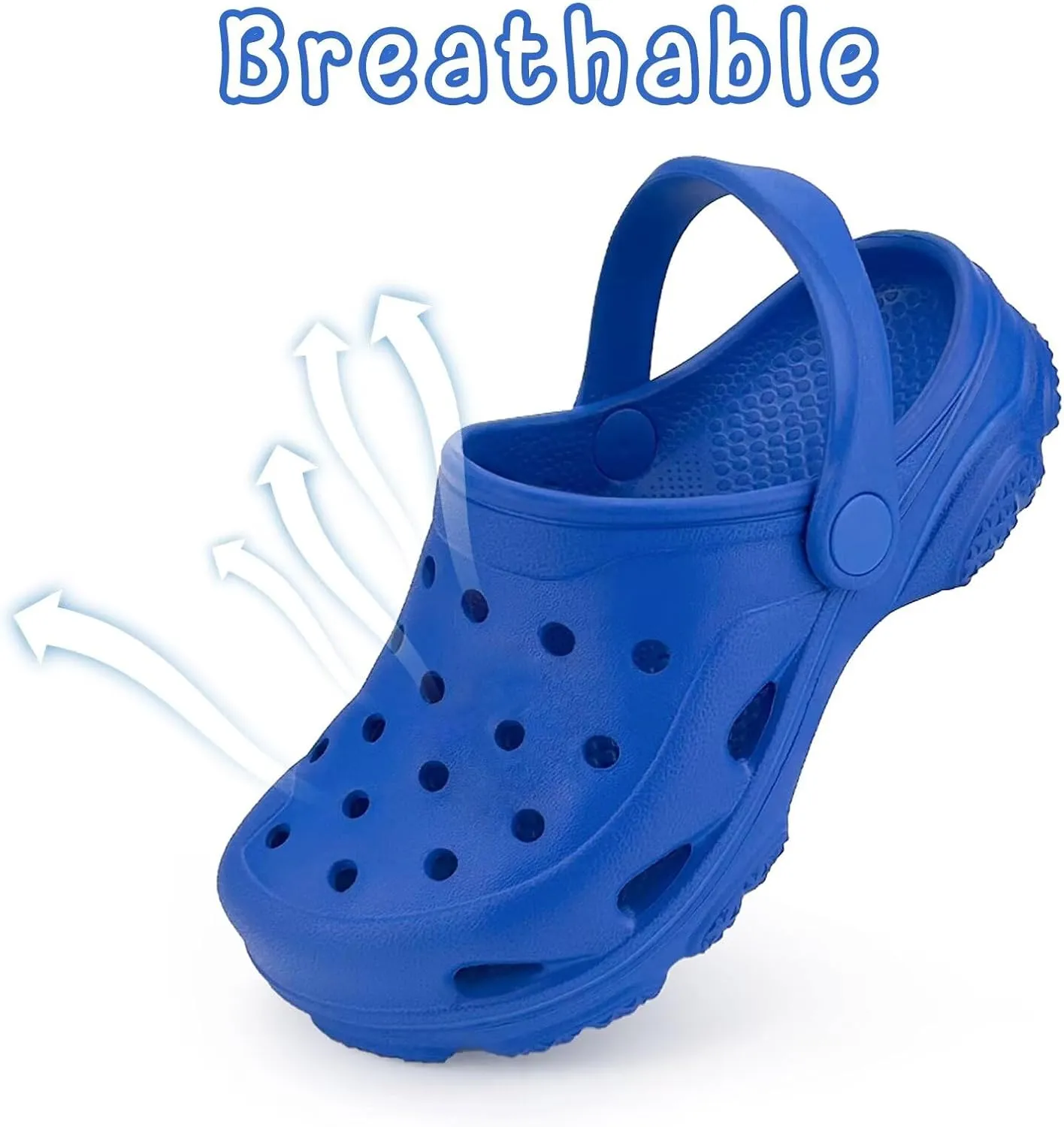 Kids and Toddlers Garden Clogs for Boys and Girls,Unisex Eva Mules for Big Kid,Little Kid,Toddler,Boy and Girl Closed Toe Slide Sandals
