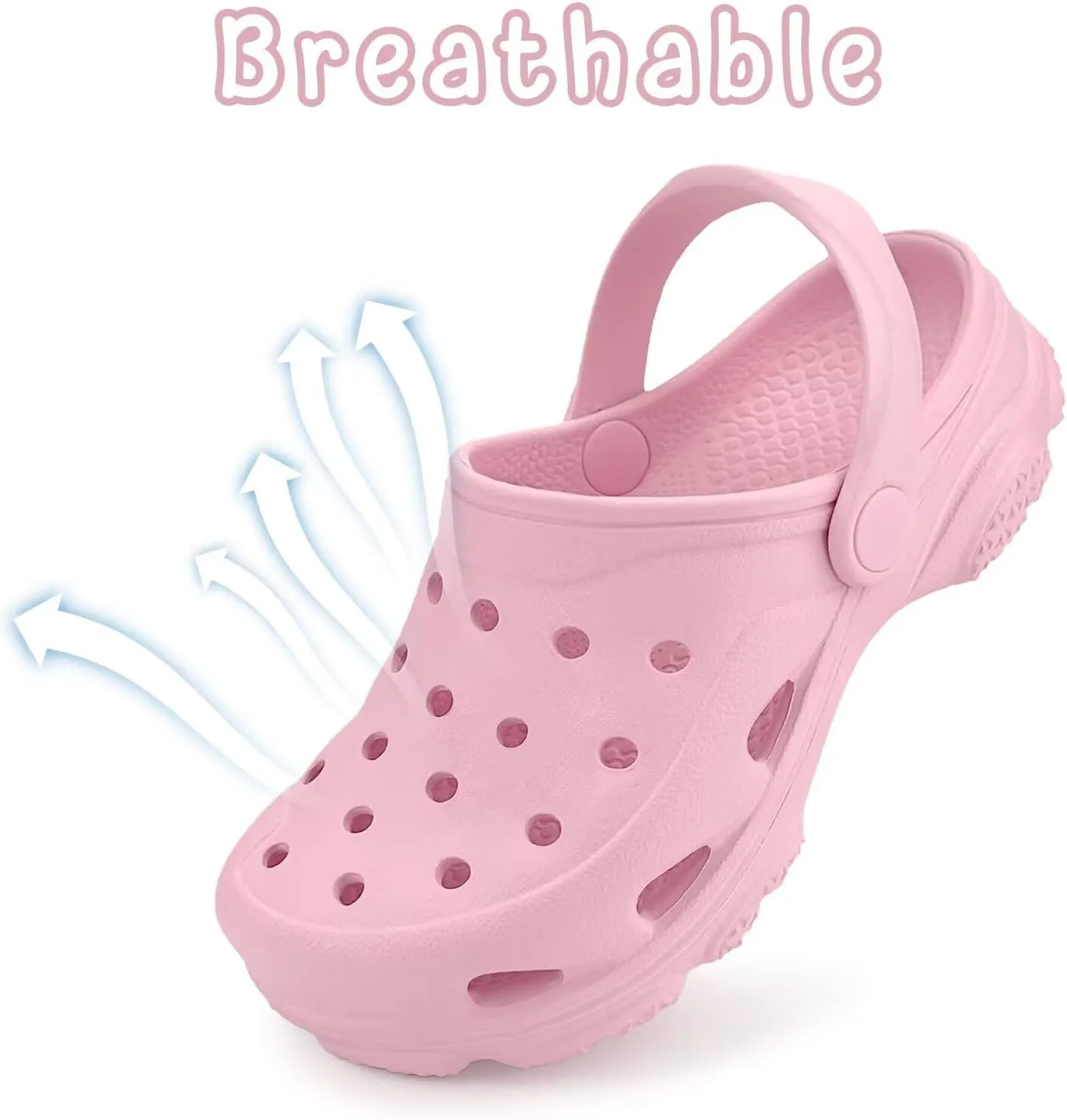 Kids and Toddlers Garden Clogs for Boys and Girls,Unisex Eva Mules for Big Kid,Little Kid,Toddler,Boy and Girl Closed Toe Slide Sandals