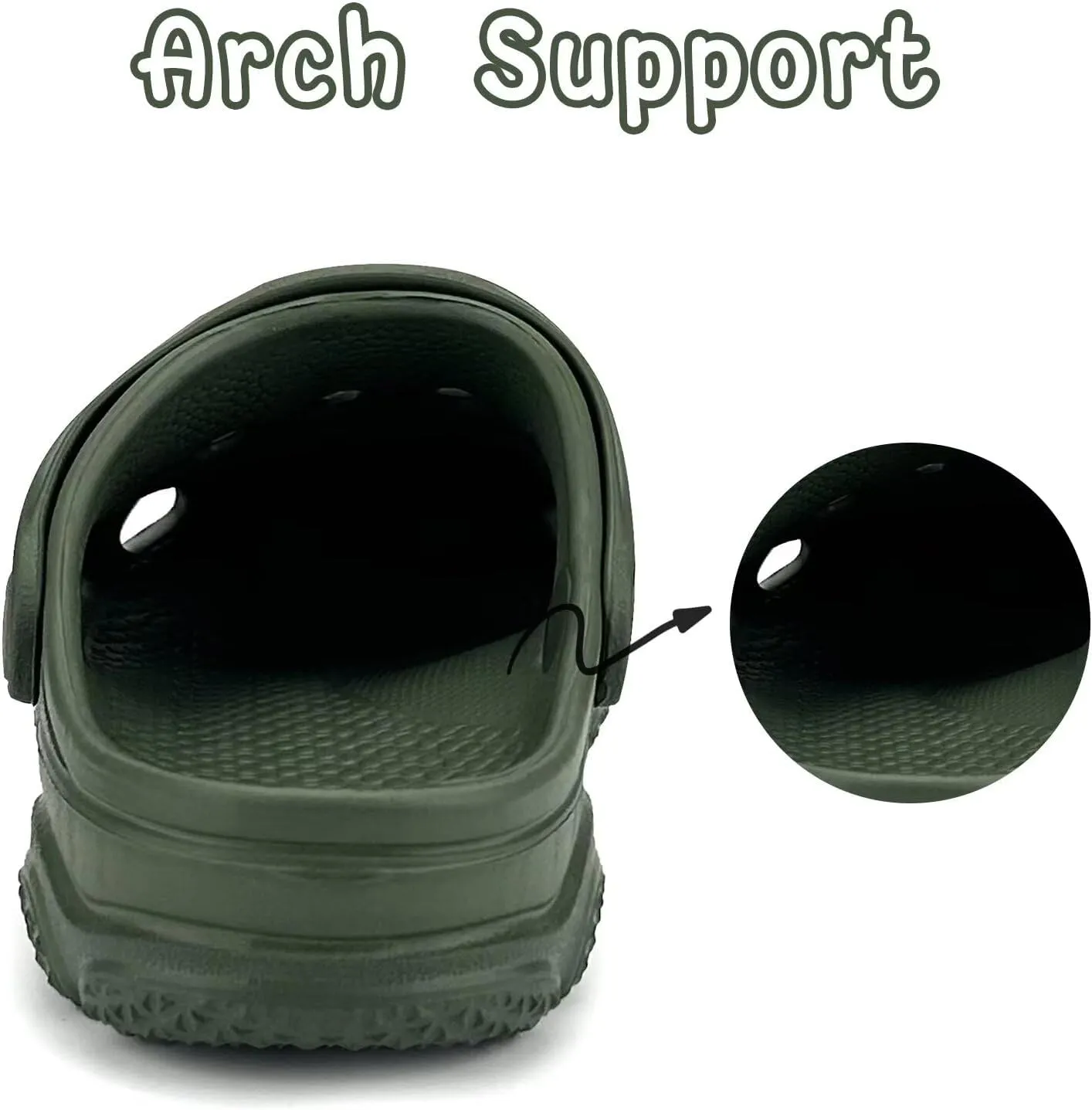 Kids and Toddlers Garden Clogs for Boys and Girls,Unisex Eva Mules for Big Kid,Little Kid,Toddler,Boy and Girl Closed Toe Slide Sandals