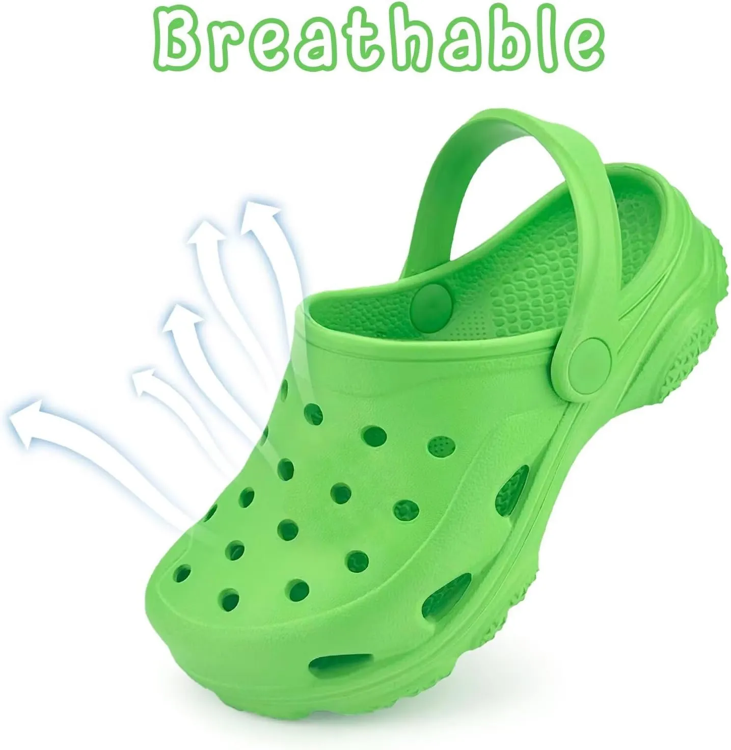 Kids and Toddlers Garden Clogs for Boys and Girls,Unisex Eva Mules for Big Kid,Little Kid,Toddler,Boy and Girl Closed Toe Slide Sandals