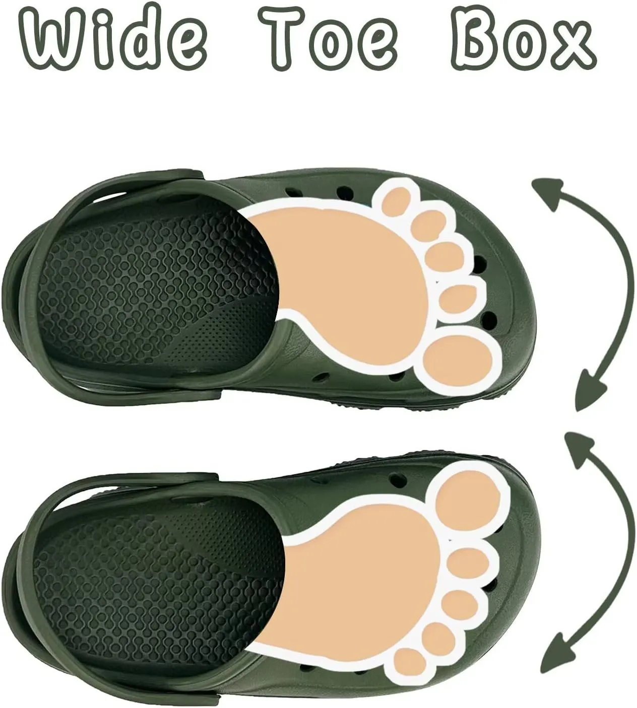 Kids and Toddlers Garden Clogs for Boys and Girls,Unisex Eva Mules for Big Kid,Little Kid,Toddler,Boy and Girl Closed Toe Slide Sandals