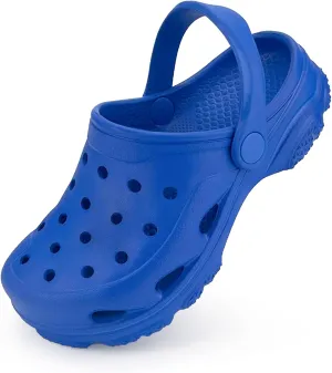 Kids and Toddlers Garden Clogs for Boys and Girls,Unisex Eva Mules for Big Kid,Little Kid,Toddler,Boy and Girl Closed Toe Slide Sandals