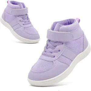 Kids High Top Barefoot Shoes Boys Girls Wrestling Shoes Anti-Skid Adventure Hiking Boots