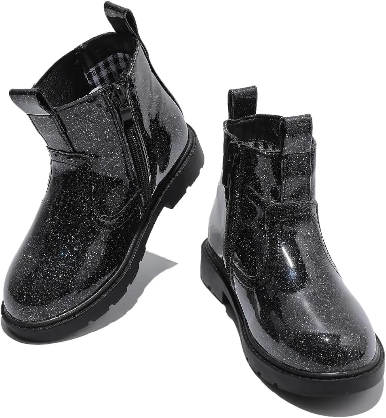 kkdom Boys Girls Waterproof Outdoor Side Zipper Comfort Chelsea Ankle Boots(Toddler/Little Kid/Big Kid)
