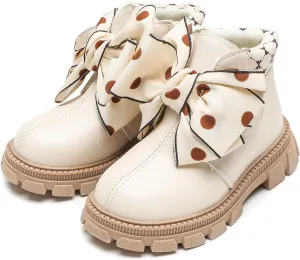 Komfyea Boys And Girls Lace Up Zipper Outdoor Ankle Boots(Toddler/Little Kids)