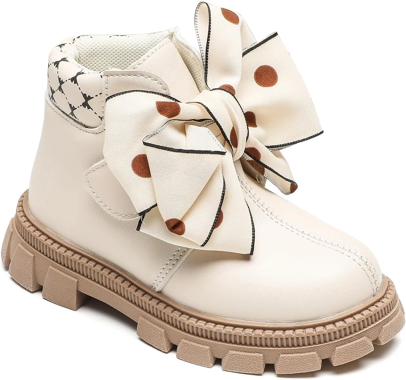 Komfyea Boys And Girls Lace Up Zipper Outdoor Ankle Boots(Toddler/Little Kids)