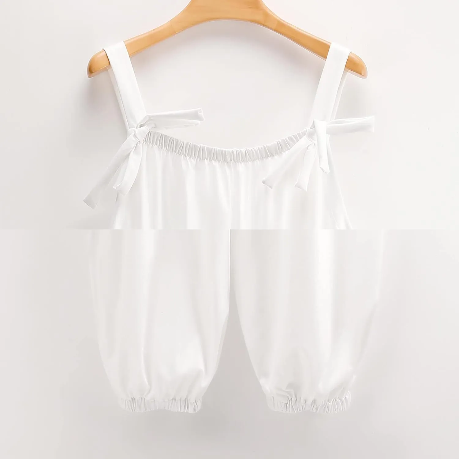 Ladybug Jumpsuit Womans Slings Overalls Suspenders Loose Bow Straps Suspender Jumpsuits Casual Rompers With Pocket