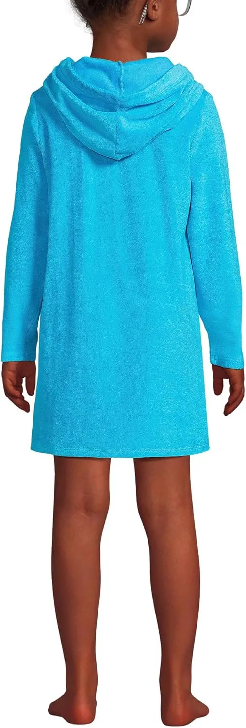 Lands' End Girls Terry Pullover Cover-up