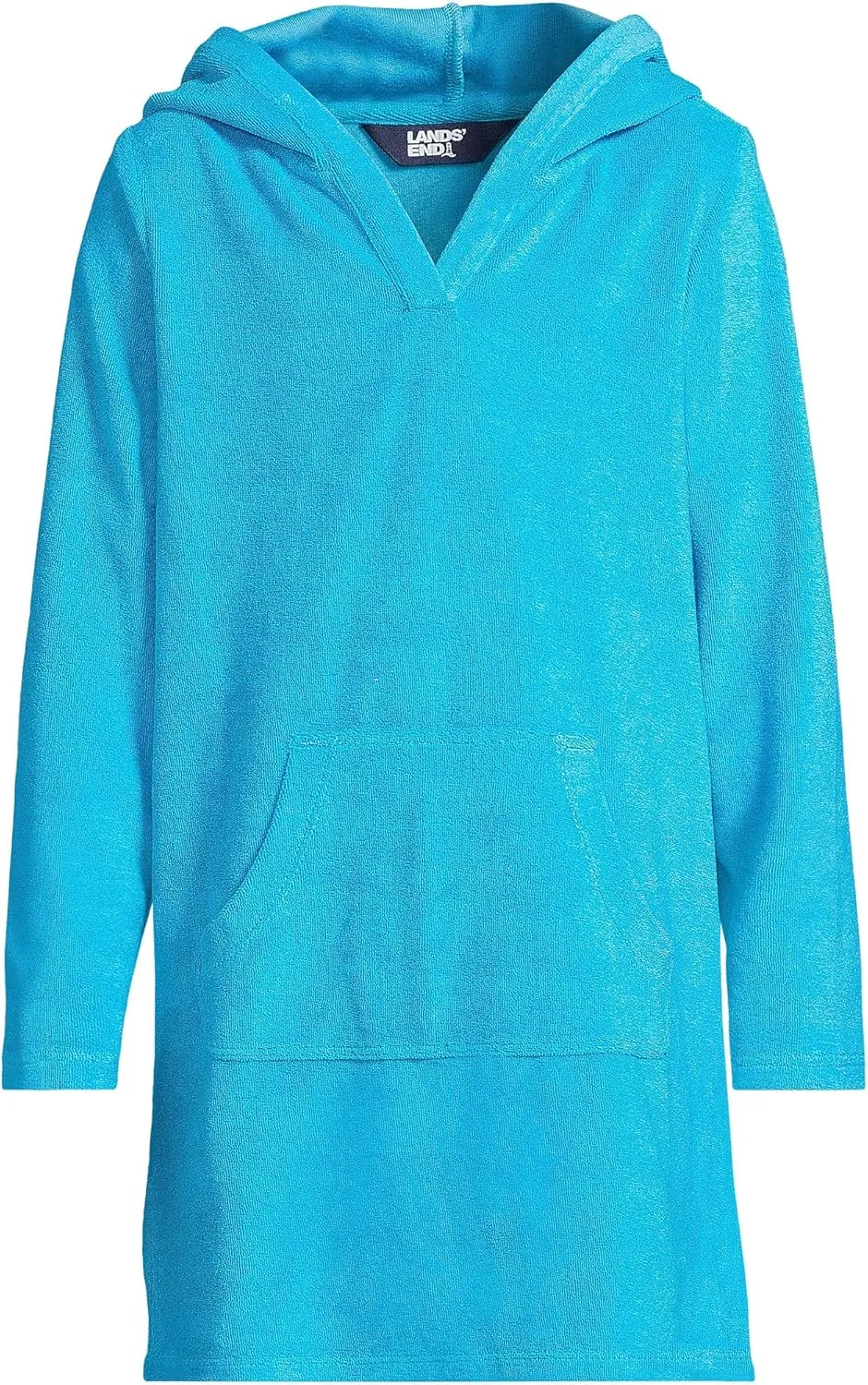 Lands' End Girls Terry Pullover Cover-up