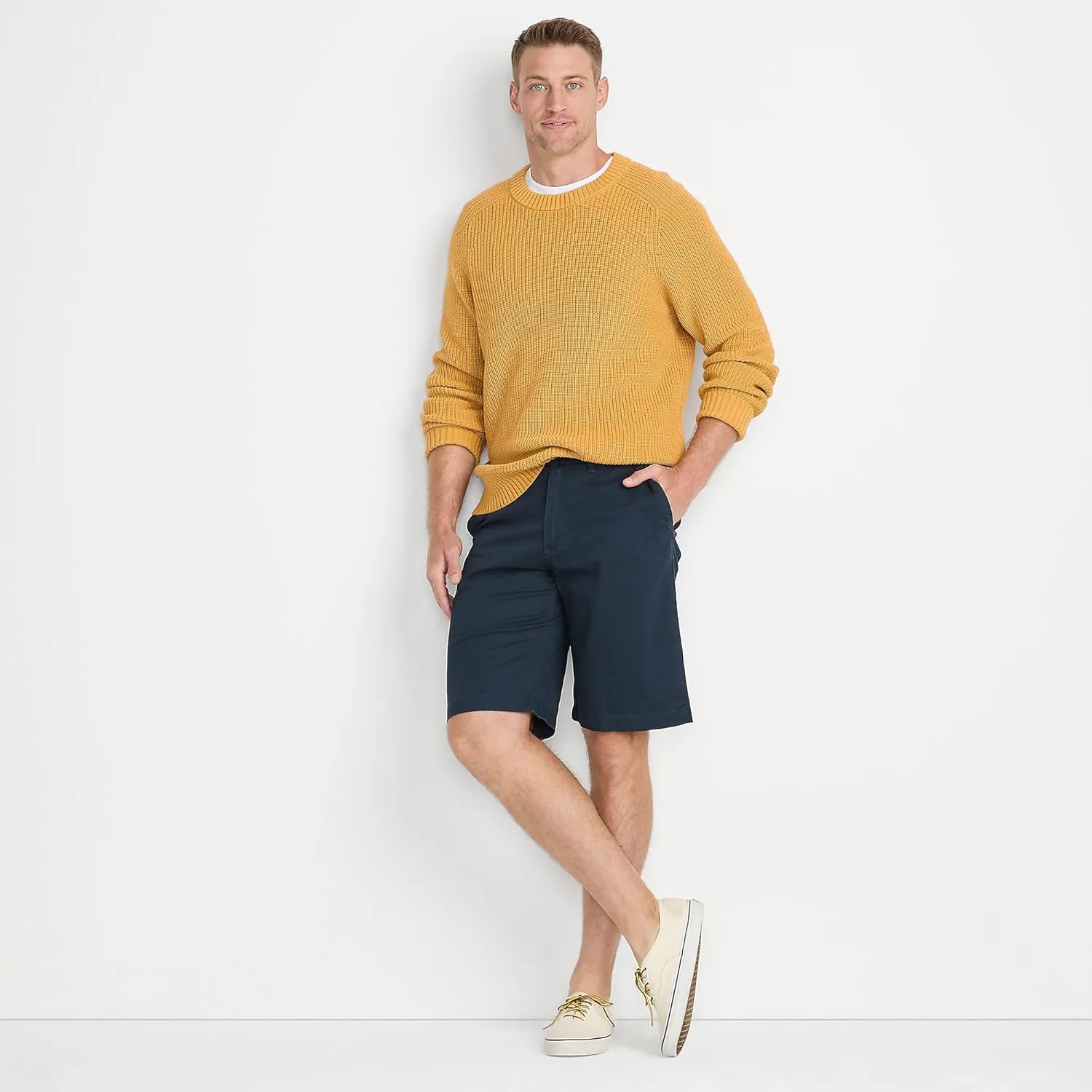 Lands' End Men's 11" Comfort Waist Comfort First Knockabout Chino Shorts