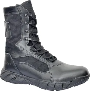 Lightweight Man Tactical Military Boots Combat Boots Anti-Collision Side Zipper Training Lace Up Outdoor Hiking Breathable Shoe