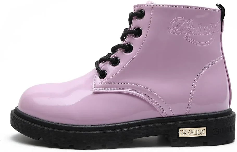 Little Kids Ankle Boots Little Girls Outdoor Combat Toddler Boots