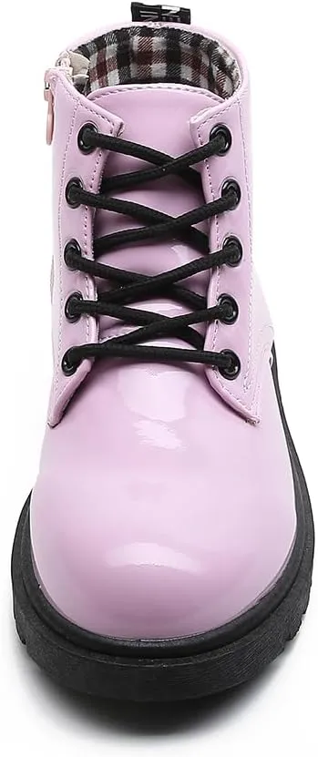 Little Kids Ankle Boots Little Girls Outdoor Combat Toddler Boots
