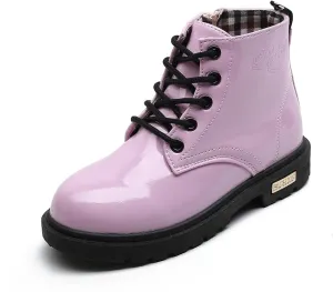 Little Kids Ankle Boots Little Girls Outdoor Combat Toddler Boots