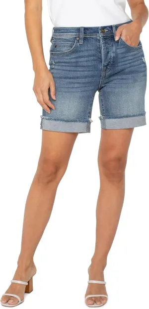 Liverpool Women's The Keeper Fray Cuff Shorts