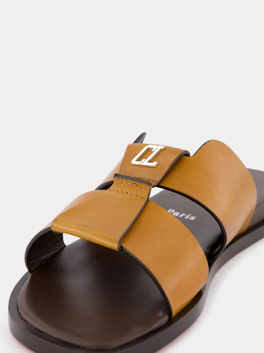 Loubi Be Leather Mules 