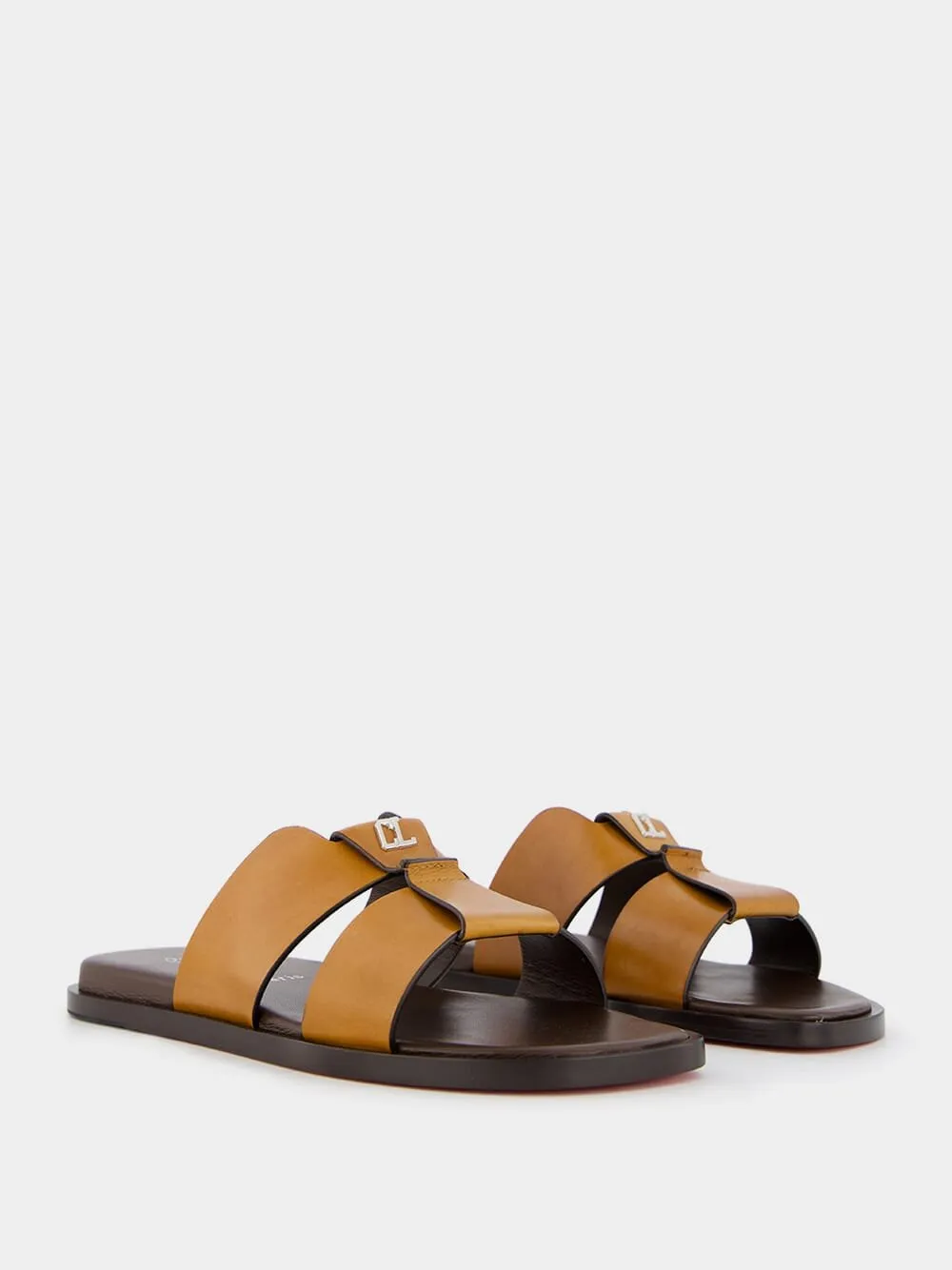 Loubi Be Leather Mules 