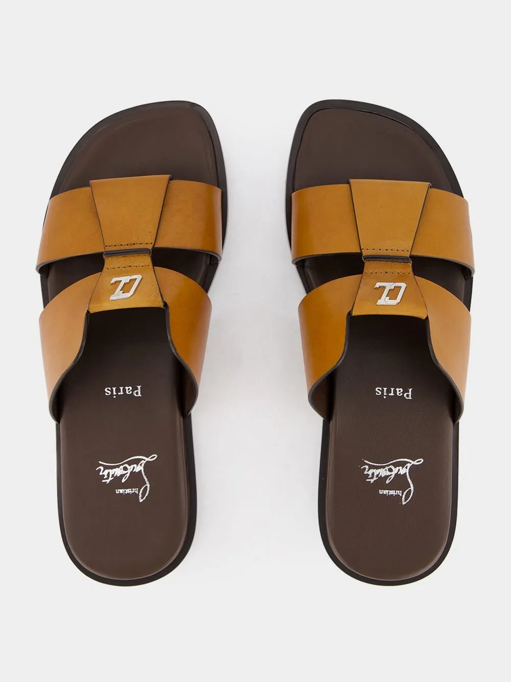 Loubi Be Leather Mules 