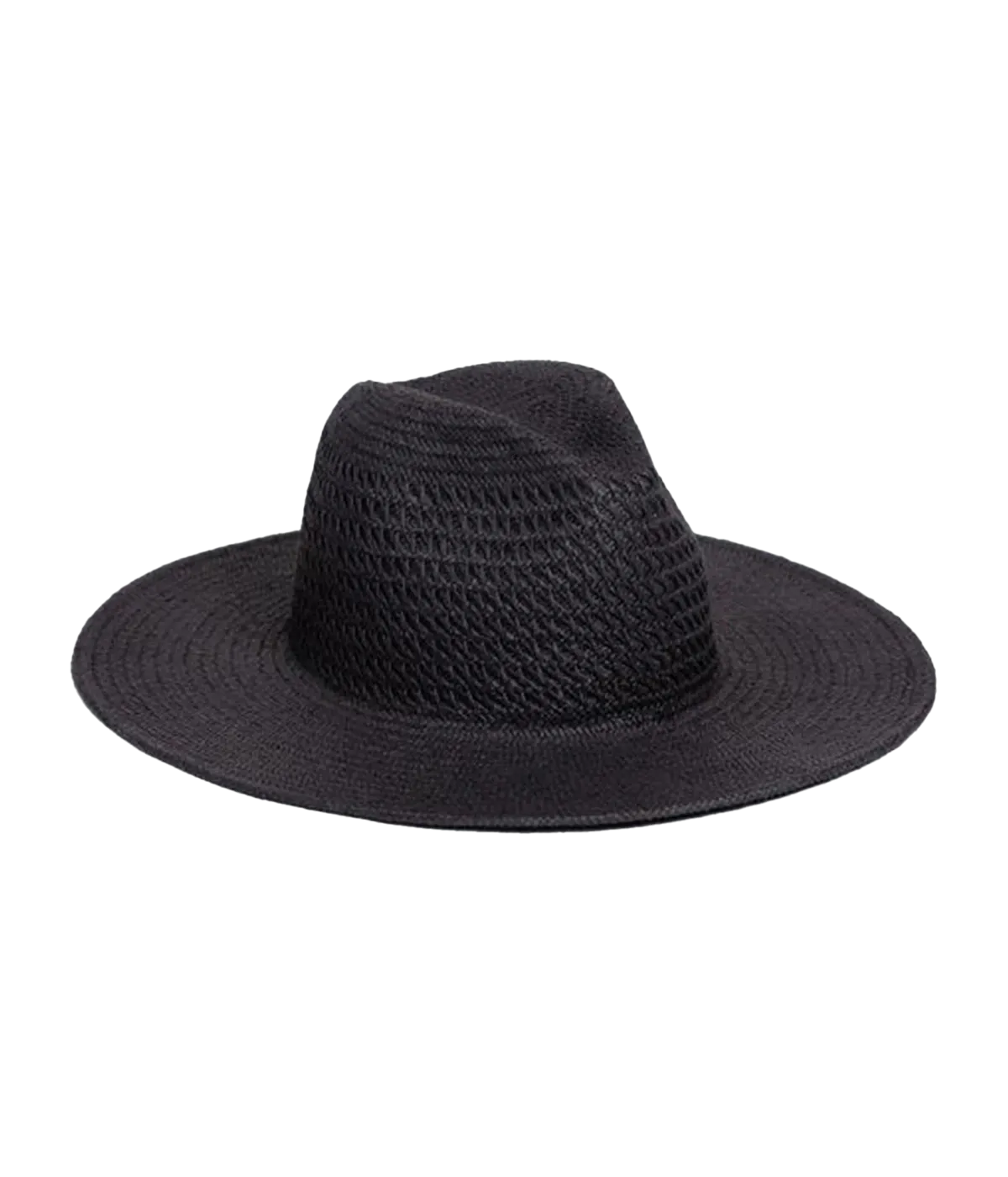 Luxe Packable Hat in Black