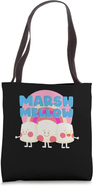 Marsh Mellow Smores Marshmallow Camping Tote Bag
