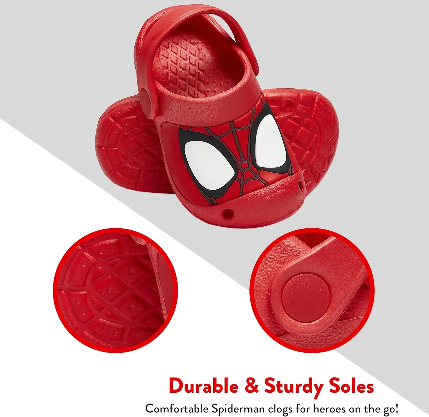 Marvel Spider Man Shoes | Spidey and His Amazing Friends Boys Clogs | Spiderman Clogs | Boys Shoes