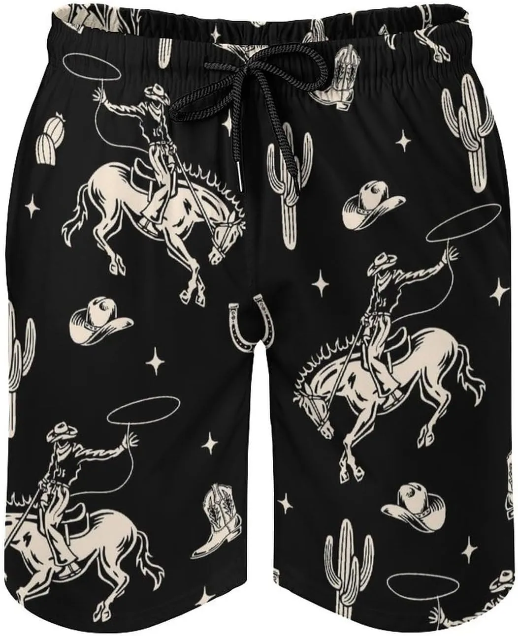 Men Swim Shorts Swimwear Bathing Suits Swimming Trunks Beach Shorts with Pockets
